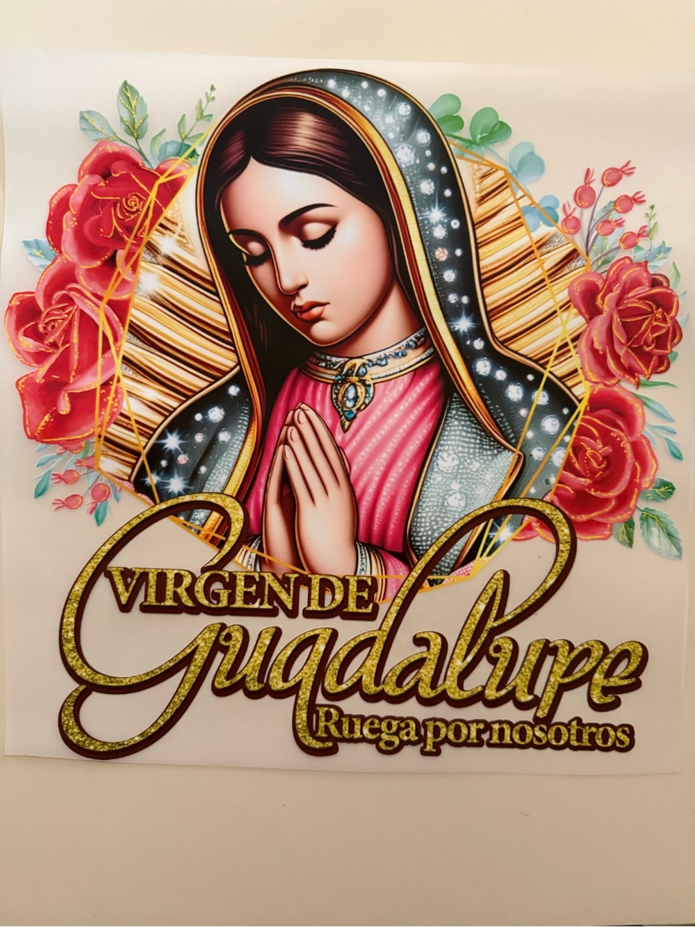 Virgen de Guadalupe DTF Transfer
SKU2609